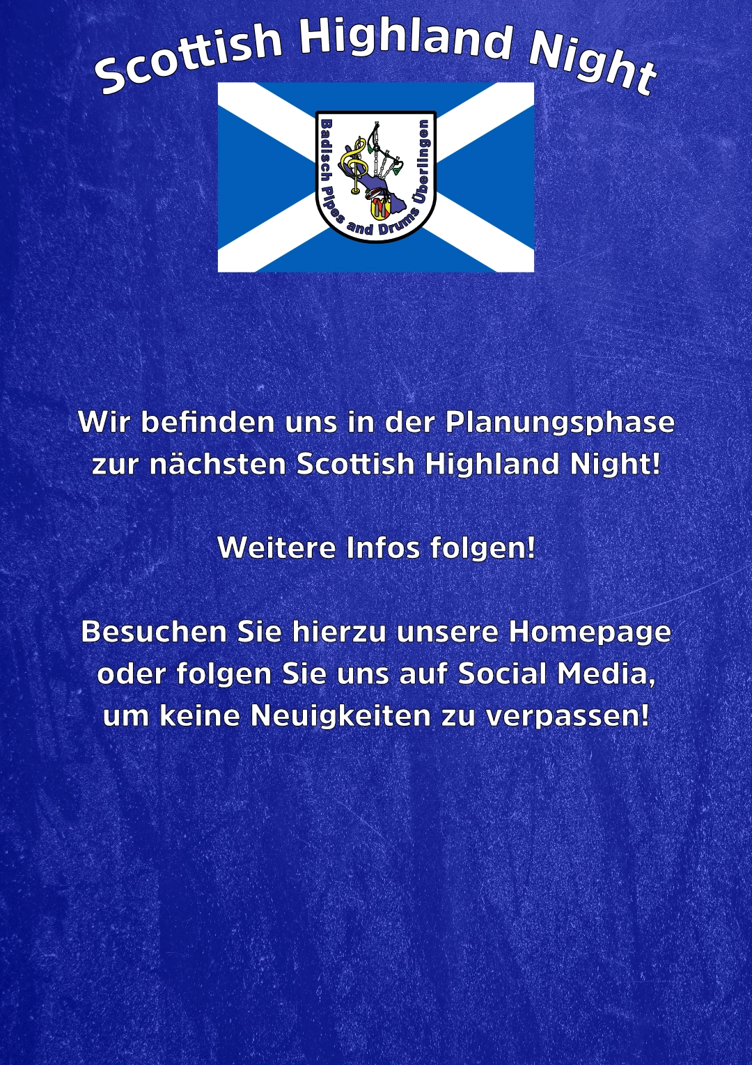 Platzhalterplakat Scottish Highland Night